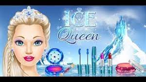 ice queen dress up makeup play