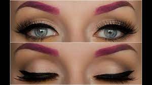 how to colored ombre eyebrow tutorial