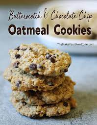 chocolate chip oatmeal cookie recipe