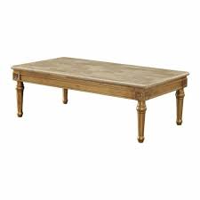 Marble Coffee Table In Gold For