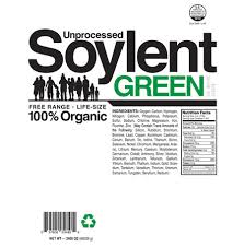 soylent green food label t shirt lists
