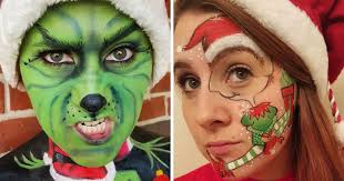 25 days of christmas themed makeup