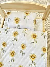 Sunflower Cot Quilt Kmart Doll Cot Doll