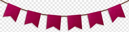 bunting banner burdy red
