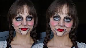 annabelle halloween makeup tutorial