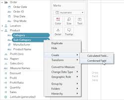 customize fields in the data pane tableau