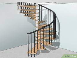For example, if there is a distance of 3.00 m between slabs and the space for a staircase of 100 cm radius, according to its layout in space, the staircase will start at the same point where it. How To Build Spiral Stairs 15 Steps With Pictures Wikihow