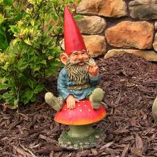 Each classic gnome has their famous red pointy gnome hat, big turned up boots and a darling pose. Garden Gnome The Garden And Patio Home Guide