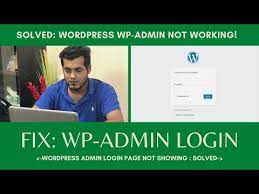 can t access wp admin login page