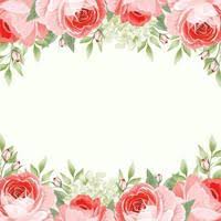 rose border vector art icons and