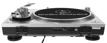 professional turntable silver at lp120 usb