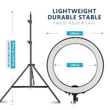 Fusiongraphy Cheap Best Ring Lights With Stand For
