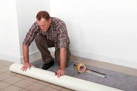 installing vinyl flooring or pvc flooring