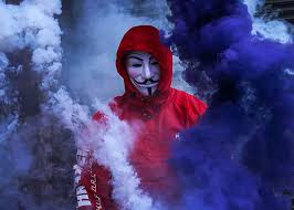 hd wallpaper anonymus mask hd smoke
