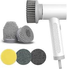 cordless electric spin scrubber brush