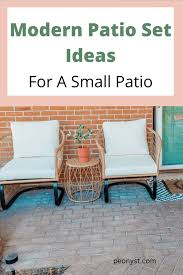 Small Front Porch Furniture Set Ideas
