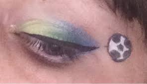 brazil world cup inspired eye makeup