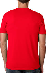 Next Level 3600 Red Unisex Cotton T Shirt
