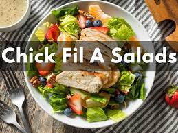 fil a salads menu with