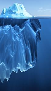 landscape drift ice blue iceberg