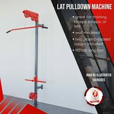 Lat Pull Down Station Cable Machine