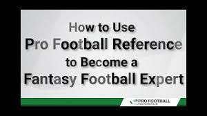 Our professional baseball register has stats from the minor, negro, japan, cuban, and korean leagues, as sports reference blog. Become A Fantasy Football Expert With Pro Football Reference Youtube