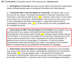 Free Subcontractor Agreement Templates Pdf Word Eforms
