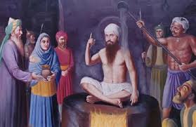 Sri Guru Arjan Dev Ji Sacrificed His Life to Uphold the Right to profess  one's Religion