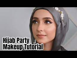 hijab makeup tutorial for wedding