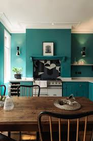 teal kitchen cabinets are suddenly