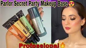 professional party makeup base step by