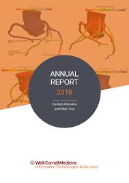 Annual Report 2016 Weill Cornell Medicine Manualzz Com