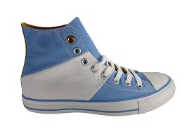 Mens Converse All Star Hi Tri Panel Argentina Shoes Light Blue Size 7