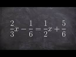 Solving A Multi Step Equation With