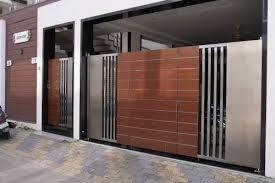 stainless steel gate polished