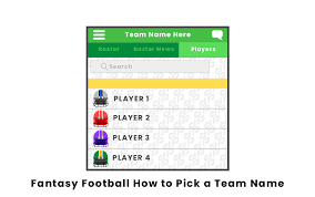 fantasy football how to pick a team name