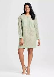 Details About Victoria Beckham Target Mint Green Long Sleeve Lace Shift Dress Size 3x Nwt