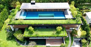 Terraced Roof Gardens Help Keep This