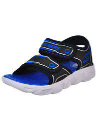 Details About Skechers Boys Light Up Sandals Sizes 11 3