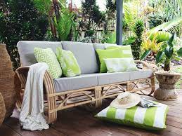 Byron Waterproof Green Outdoor Cushion