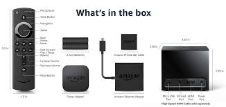 All New Fire Tv Cube Hands Free With Alexa Built In 4k Ultra Hd Streaming Media Player Released 2019