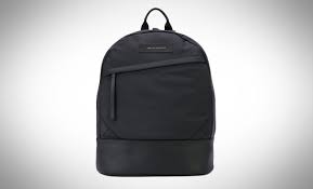 7 minimal all black backpacks for urban