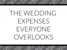 Wedding Budget Blunders The Wedding Expenses Everyone Overlooks