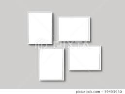 White Picture Frames 插圖素材 39403960