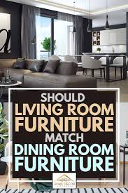 should living room furniture match