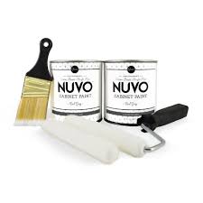 nuvo 2 qt earl grey cabinet paint kit