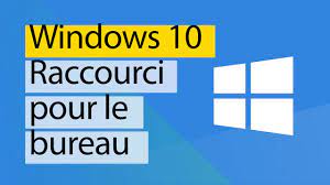 Mettre des accents sur des lettres. Windows 10 Creer Un Raccourci Sur Le Bureau Youtube
