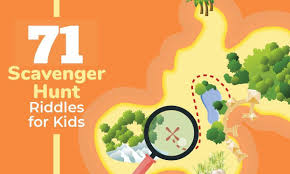 71 scavenger hunt riddles for kids