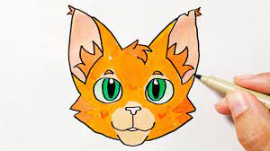 how to draw firestar from warrior cats