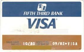Maybe you would like to learn more about one of these? Bank Card Fifth Third Bank Visa Fifth Third Bank United States Of America Col Us Vi 0777
